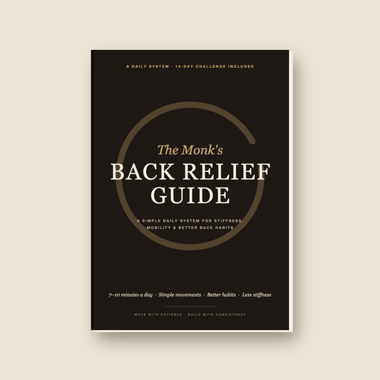 The Monk's Back Relief Guide ebook cover